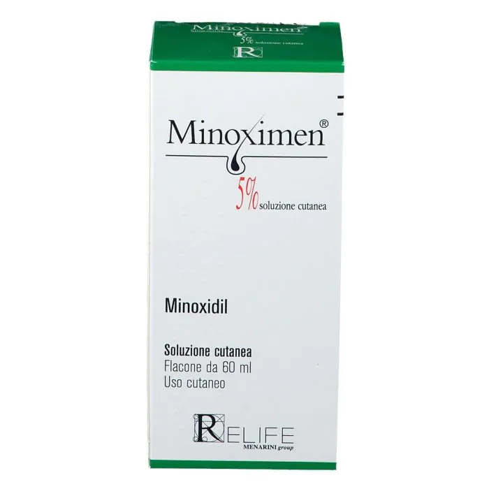 Minoximen Soluzione 5% Minoxidil Flacone 60 ml Minoximen Soluzione 5% Minoxidil Flacone 60 ml