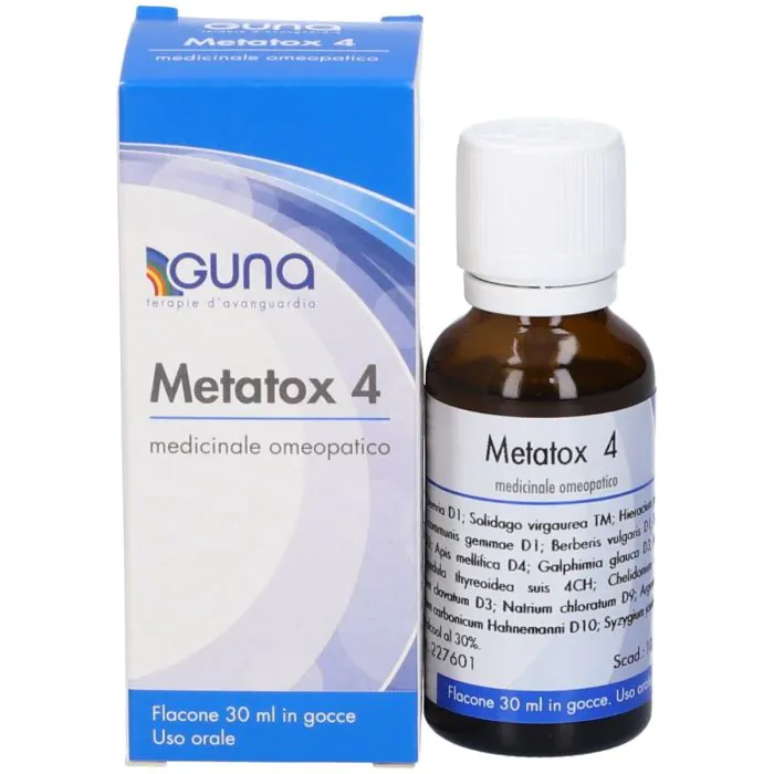 Guna Metatox 4 Gocce 30 ml Guna Metatox 4 Gocce 30 ml