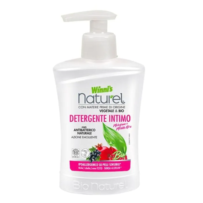 Winni's Naturel Detergente Intimo Melograno E Mirtillo Nero 250 ml Winni's Naturel Detergente Intimo Melograno E Mirtillo Nero 250 ml