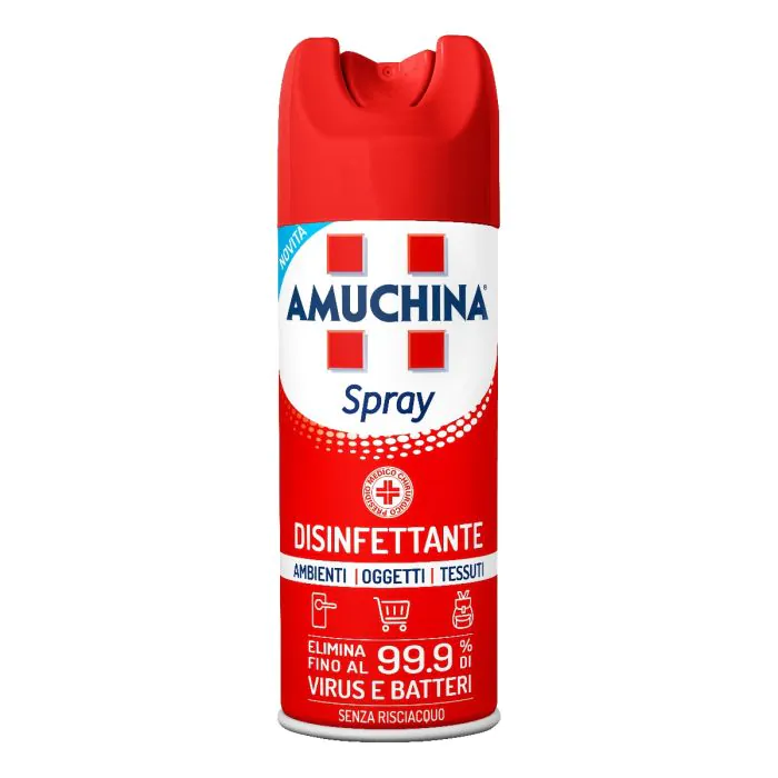 Amuchina Spray Disinfettante Ambienti Oggetti e Tessuti 400 ml Amuchina Spray Disinfettante Ambienti Oggetti e Tessuti 400 ml