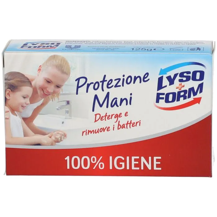 Lysoform Protezione Mani Sapone Solido Igienizzante 125 g Lysoform Protezione Mani Sapone Solido Igienizzante 125 g