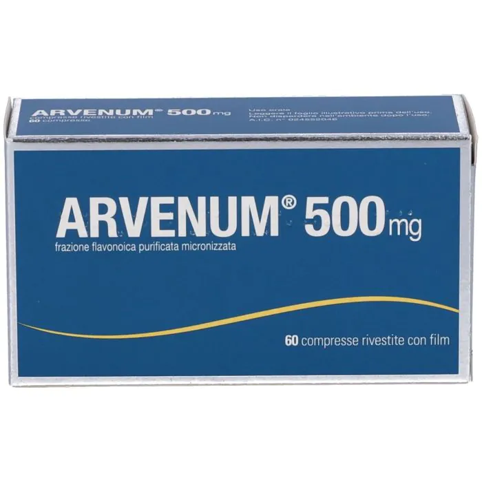 Arvenum 60 Compresse Rivestite 500 mg Arvenum 60 Compresse Rivestite 500 mg