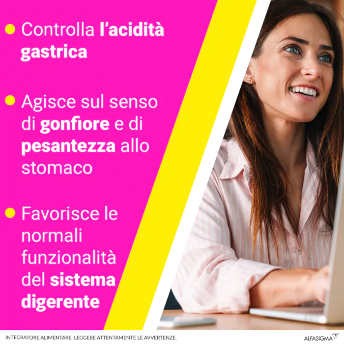 Biochetasi Digestione e Acidità Granulato Effervescente 20 Bustine