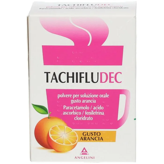 Tachifludec Adulti Polvere Per Soluzione Orale Arancia 10 Bustine