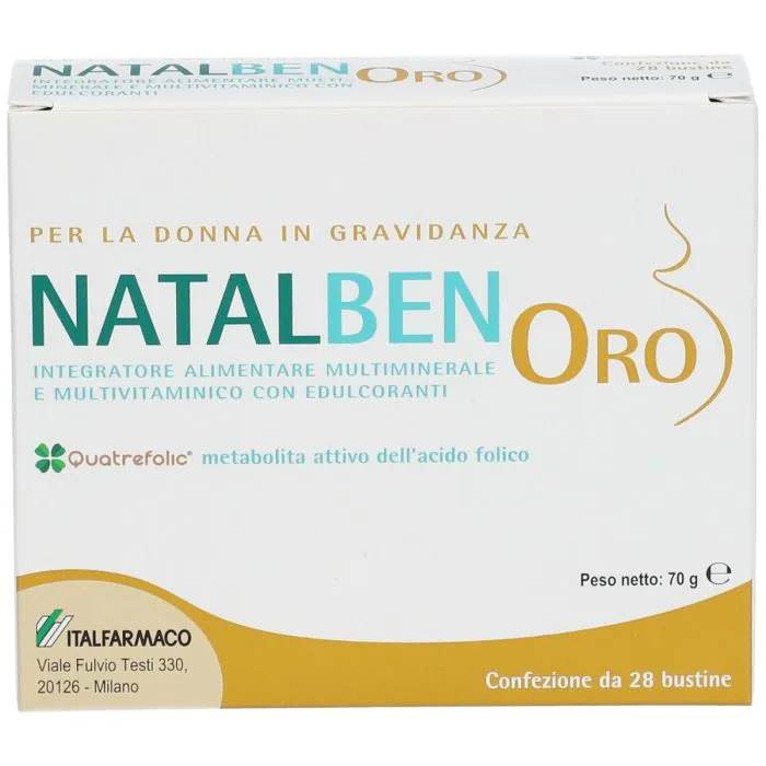 Natalben Oro Integratore 28 Bustine