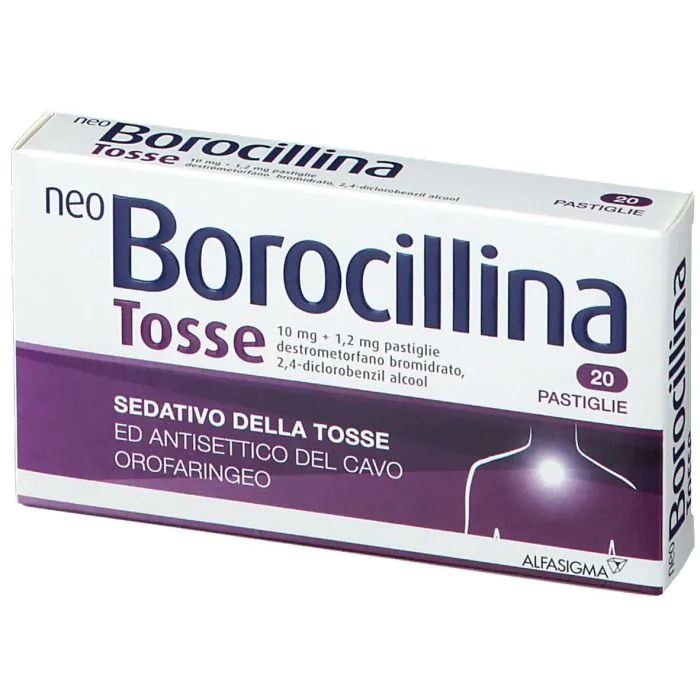 Neoborocillina Tosse 20 Compresse Orosolubili Neoborocillina Tosse 20 Compresse Orosolubili