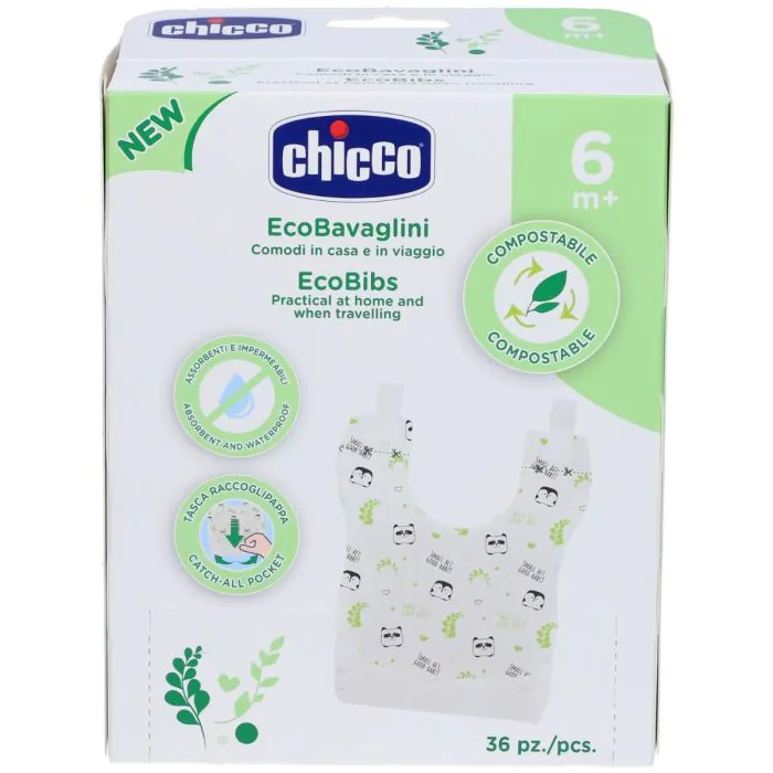 Chicco Bavaglini Monouso 36 Pezzi Chicco Bavaglini Monouso 36 Pezzi