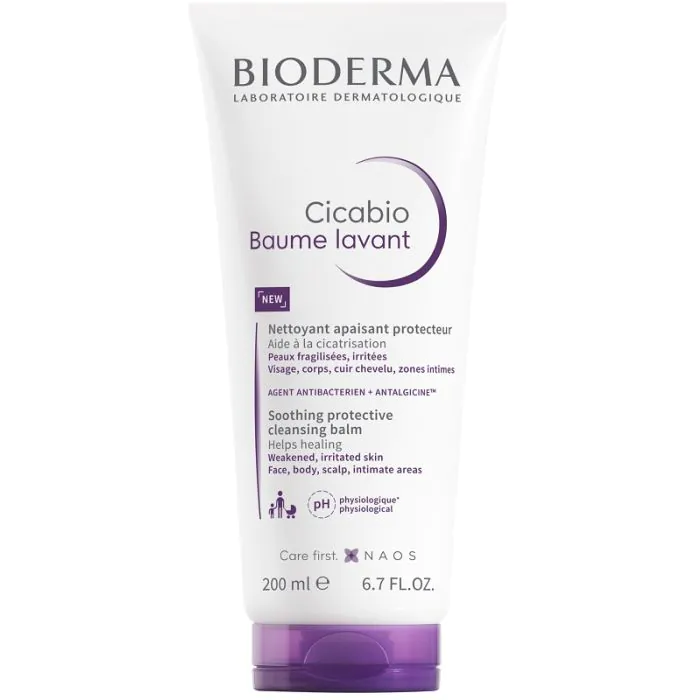 Bioderma Cicabio Baume Lavant Balsamo Detergente Lenitivo Pelle Irritata 200 ml Bioderma Cicabio Baume Lavant Balsamo Detergente Lenitivo Pelle Irritata 200 ml