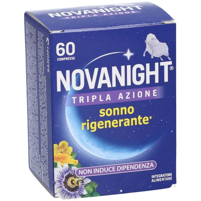 Novanight Tripla Azione Rilascio Rapido BIPACCO 30 + 30 Compresse