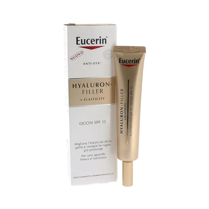 Eucerin Hyaluron-Filler+Elasticity Contorno Occhi Anti-età 15 ml