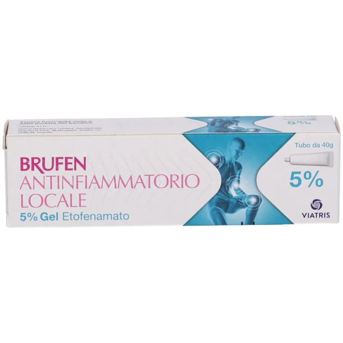 Brufen Antinfiammatorio Locale 5% Gel Tubo 40 g Brufen Antinfiammatorio Locale 5% Gel Tubo 40 g