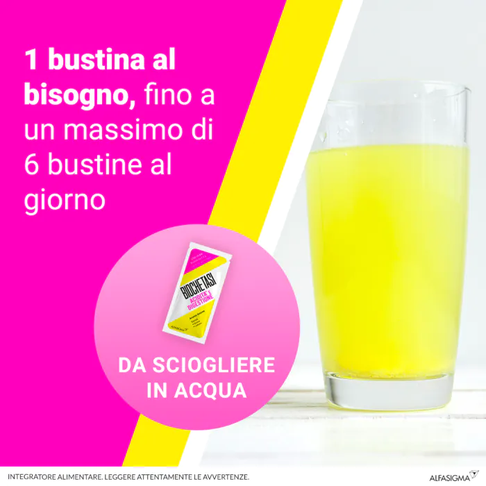 Biochetasi Digestione e Acidità Granulato Effervescente 20 Bustine