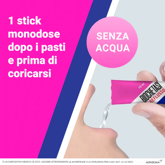 Biochetasi Reflusso 20 Stick Aroma Arancia