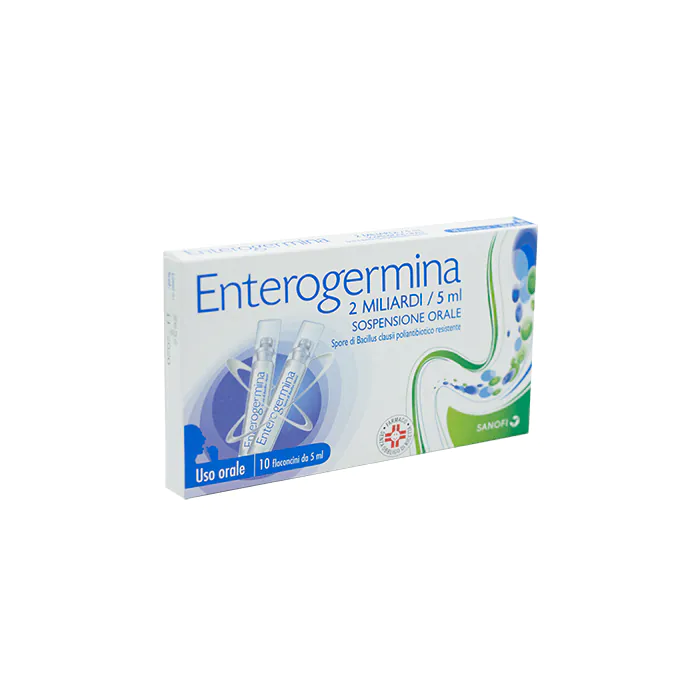 Enterogermina 2 Miliardi 10 Flaconi 5 ml Enterogermina 2 Miliardi 10 Flaconi 5 ml