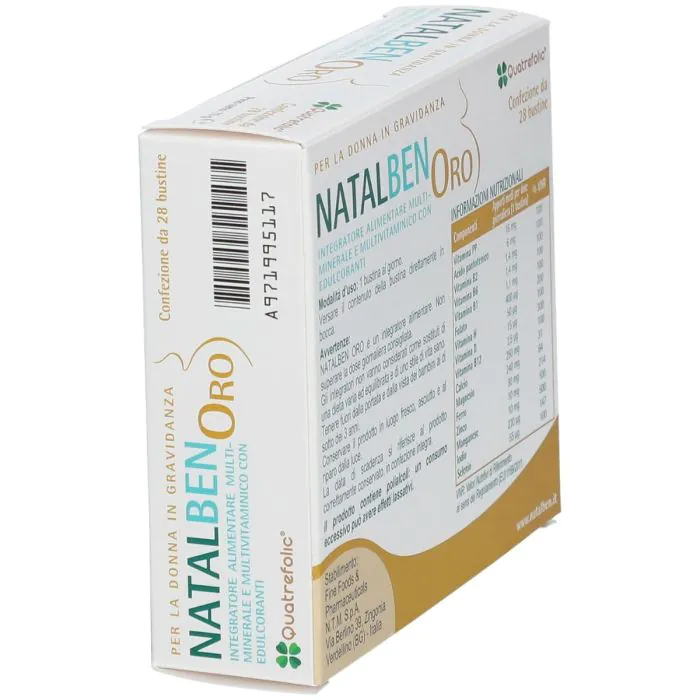 Natalben Oro Integratore 28 Bustine