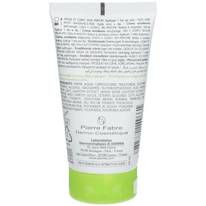 A-Derma Exomega Control Crema Emolliente Anti-Grattage 50ml