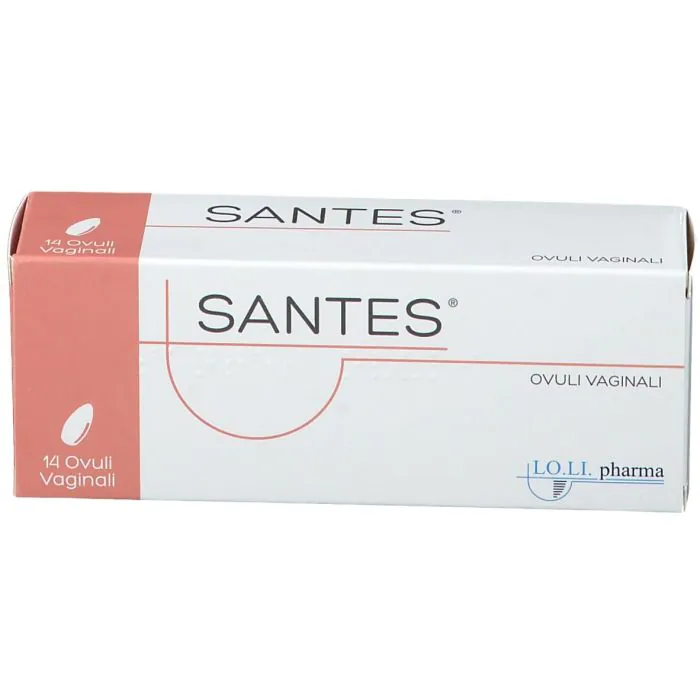 Santes Trattamento e Prevenzione Affezioni Vaginali 14 Ovuli