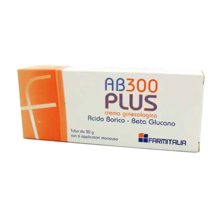 Ab 300 plus crema ginecologica con 6 applicatori monouso