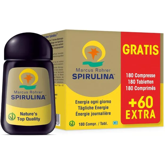 Spirulina Marcus Rohrer 60 Compresse
