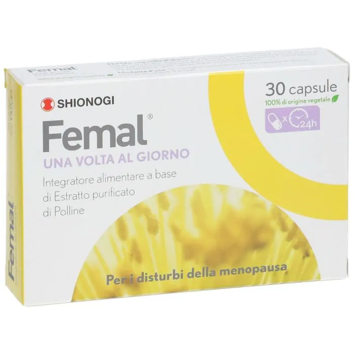 Femal Integratore Menopausa 30 Capsule