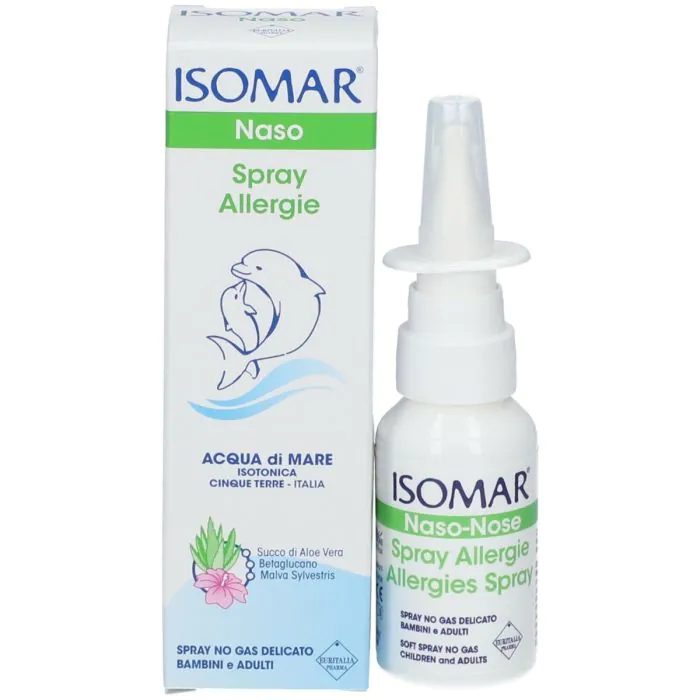 Isomar Naso Spray Allergie Acqua di Mare Isotonica 30 ml Isomar Naso Spray Allergie Acqua di Mare Isotonica 30 ml