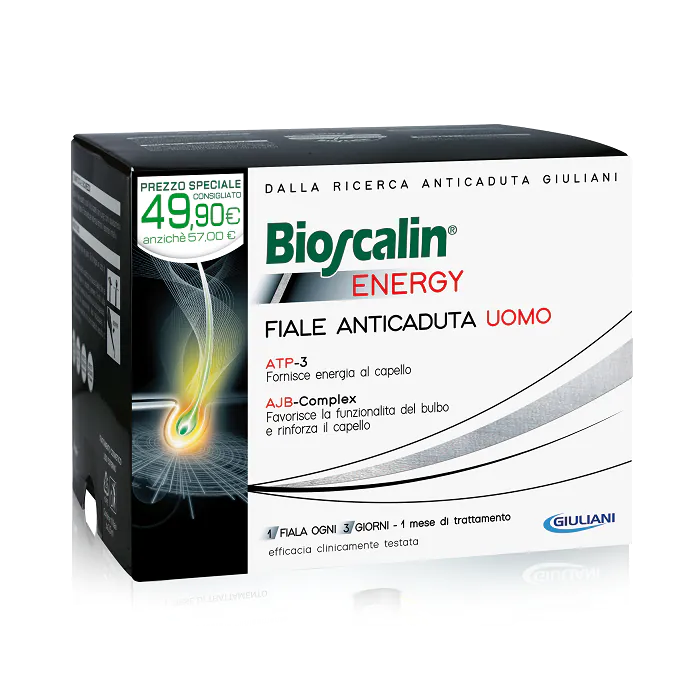 Bioscalin Energy 10 Fiale Anticaduta Bioscalin Energy 10 Fiale Anticaduta
