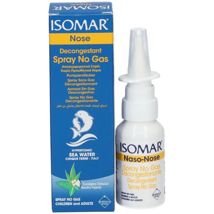 Isomar Naso Spray No Gas Decongestionante 30 ml Isomar Naso Spray No Gas Decongestionante 30 ml