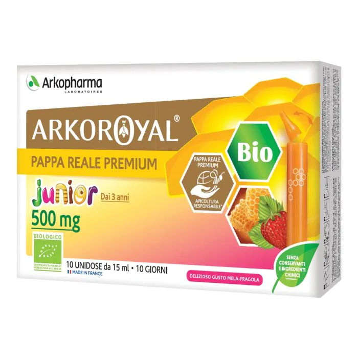 Arkoroyal Junior Integratore Pappa Reale Bio 10 Fiale
