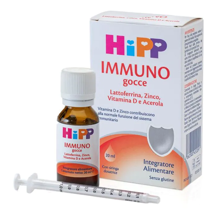Hipp Immuno Gocce Difese Immunitarie 20 ml Hipp Immuno Gocce Difese Immunitarie 20 ml