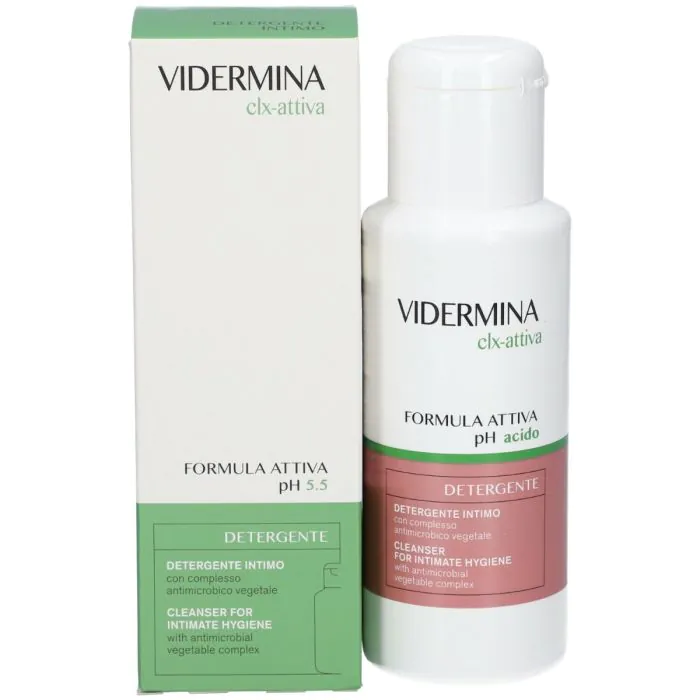 Vidermina CLX Detergente Intimo pH 5.5 Antimicrobico 300 ml Vidermina CLX Detergente Intimo pH 5.5 Antimicrobico 300 ml