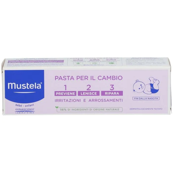 Mustela Pasta Cambio 123 Contro Arrossamenti E Irritazioni Da Pannolino 100 ml
