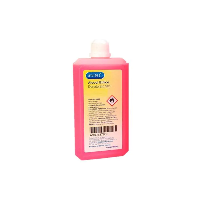 Alvita Alcool Etilico Denaturato 90,1% 250 ml Alvita Alcool Etilico Denaturato 90,1% 250 ml