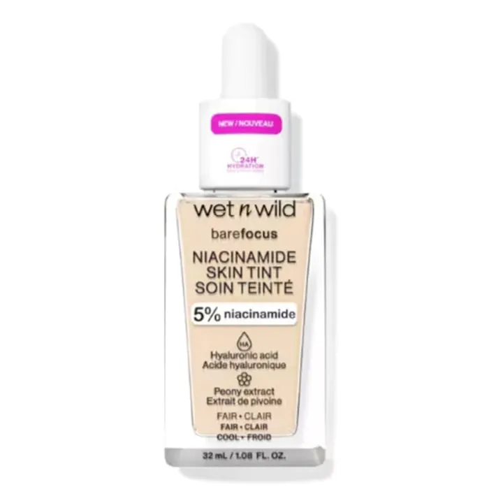 WET N WILD - Bare Focus - Fondotinta Con Niacinamide - Fair WET N WILD - Bare Focus - Fondotinta Con Niacinamide - Fair