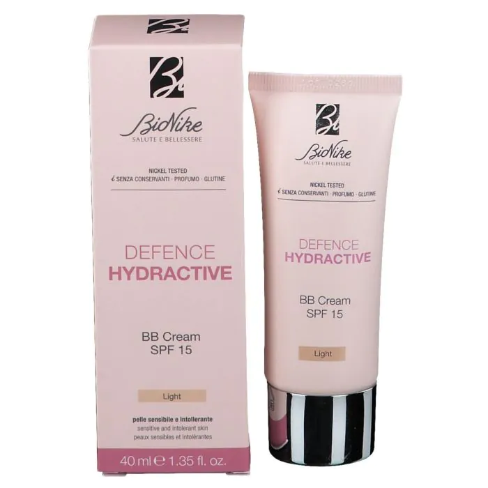 Bionike Defence Hydractive BB Cream Light SPF 15 Uniformante Viso 40 ml Bionike Defence Hydractive BB Cream Light SPF 15 Uniformante Viso 40 ml