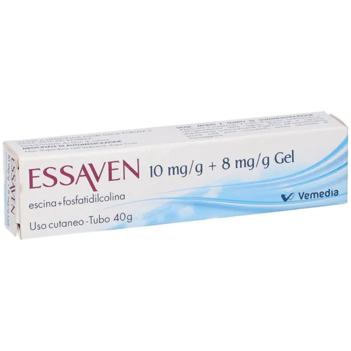 Essaven Gel 40g 10 mg/g + 8mg/g Essaven Gel 40g 10 mg/g + 8mg/g