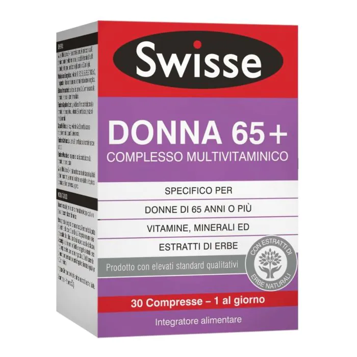 Swisse Donna 65+ Multivitaminico 30 Compresse Swisse Donna 65+ Multivitaminico 30 Compresse