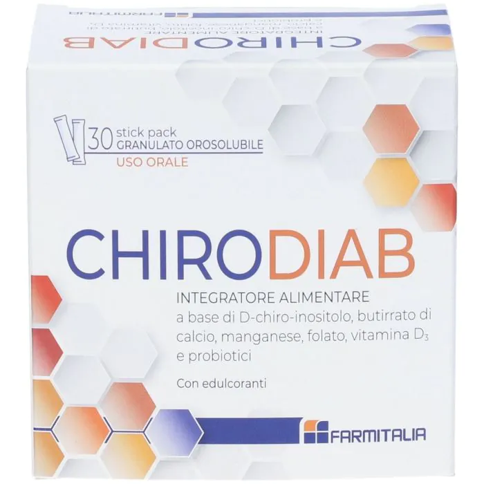 Chirodiab Integratore 30 Bustine Orosolubili Chirodiab Integratore 30 Bustine Orosolubili