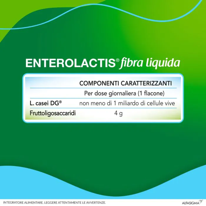 Enterolactis Fibra Liquida 12 Flaconcini Da 10 ml