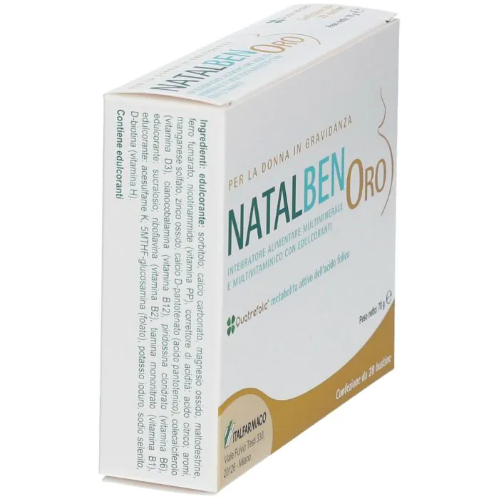 Natalben Oro Integratore 28 Bustine