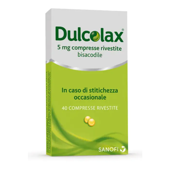 Dulcolax 40 Compresse Rivestite 5 mg Dulcolax 40 Compresse Rivestite 5 mg