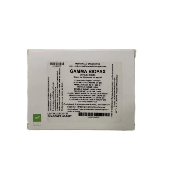 Gamma Biopax Comp 60capsule Oti Gamma Biopax Comp 60capsule Oti