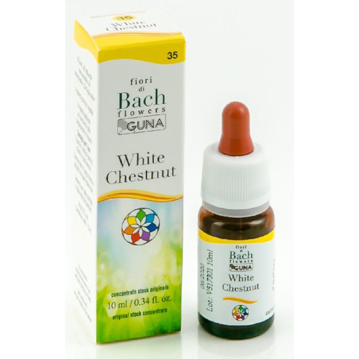 Guna Fiori Di Bach White Chestnut 35 Concentrazione E Pace Gocce 10 ml