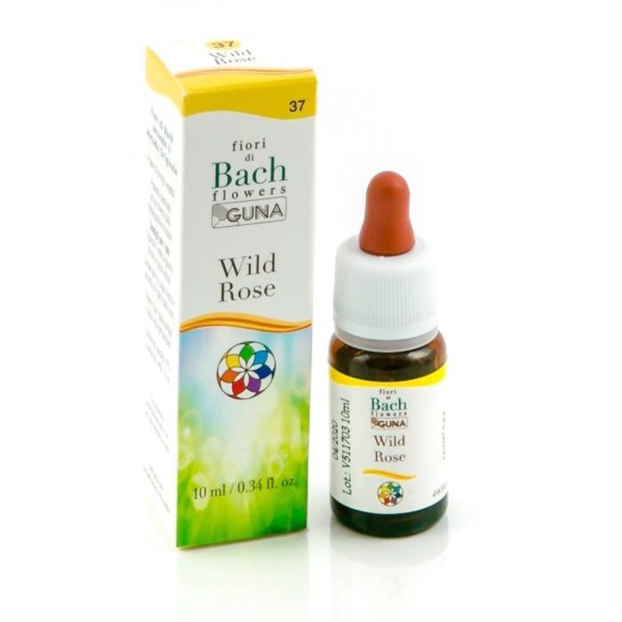 Wild Rose 37 Gocce 10ml Bach Guna Wild Rose 37 Gocce 10ml Bach Guna