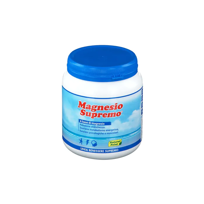Magnesio Supremo Integratore Per Stanchezza e Stress 300 g Magnesio Supremo Integratore Per Stanchezza e Stress 300 g