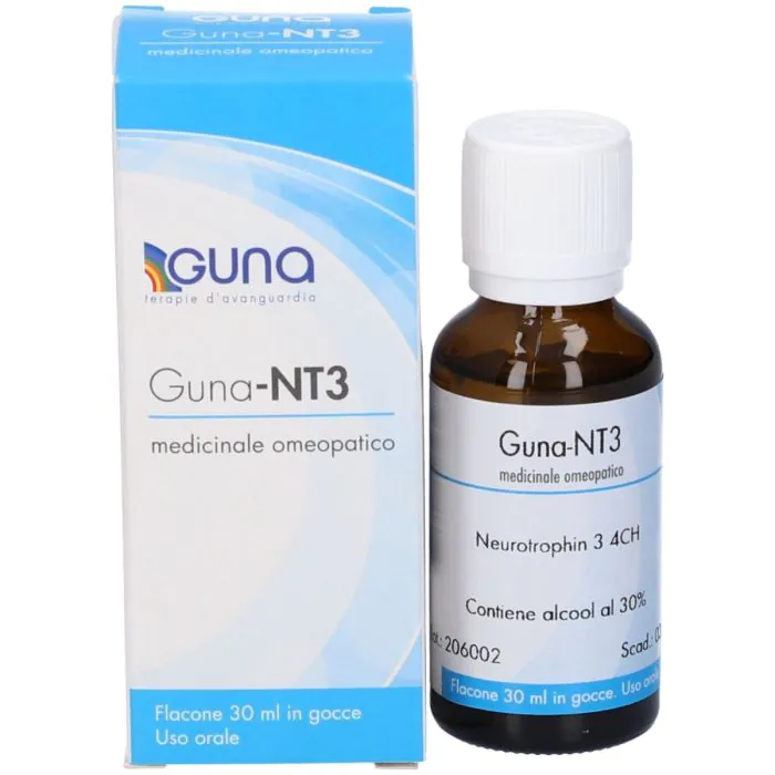 Guna NT3 4 CH Gocce Orali Medicinale Omeopatico 30 ml