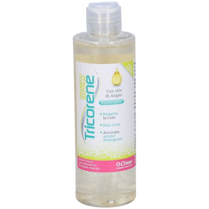 Tricorene Shampoo Natural Rinforzante Con Olio di Argan 210 ml Tricorene Shampoo Natural Rinforzante Con Olio di Argan 210 ml