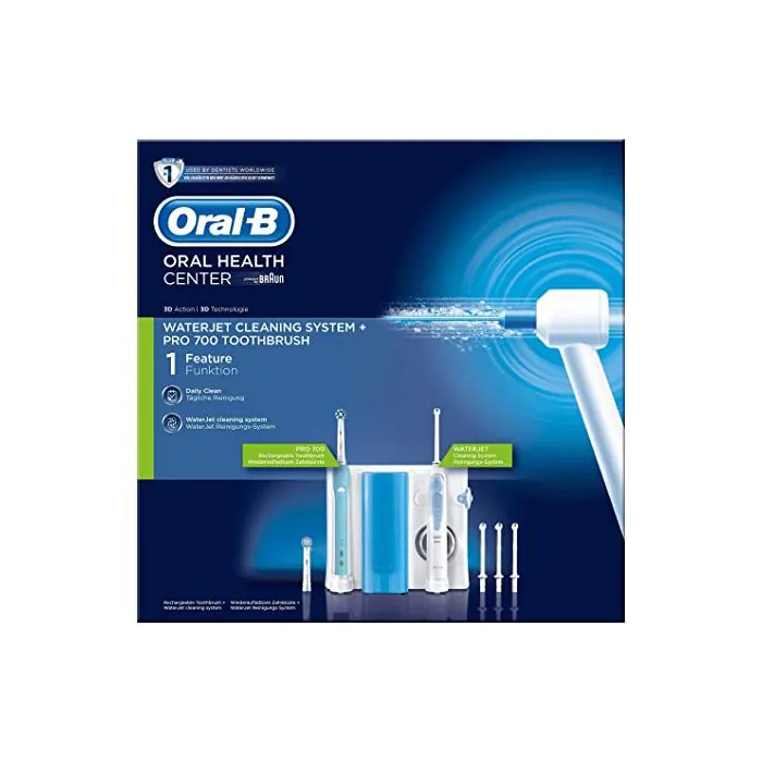 Oral-b health center waterjet idropulsore + spazzolino elettrico