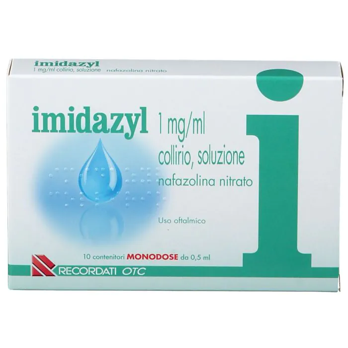 Imidazyl Collirio 10 Flaconcini Monodose 1mg/ml Imidazyl Collirio 10 Flaconcini Monodose 1mg/ml