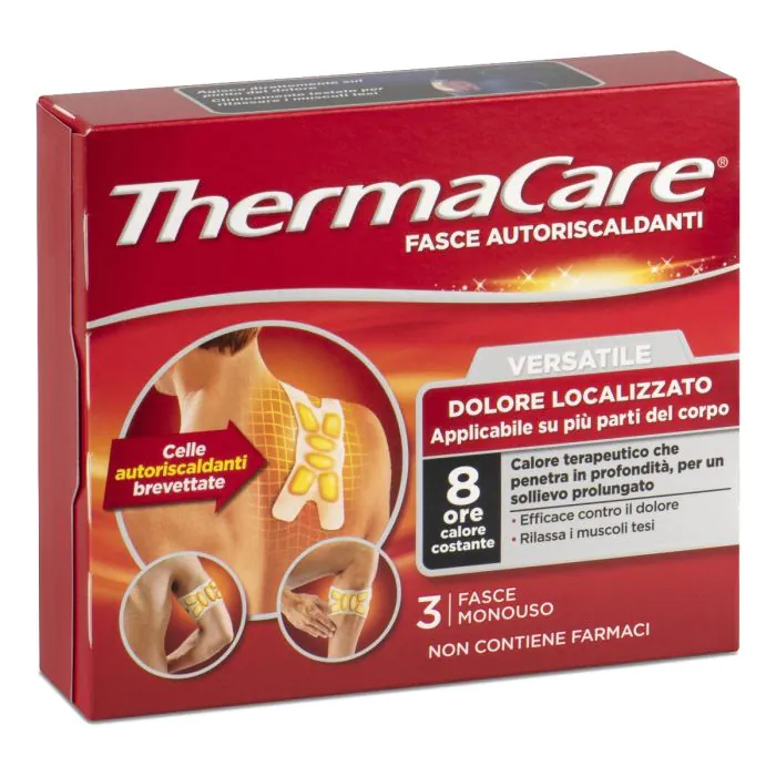 Thermacare Fasce Autoriscaldanti Versatile 3 Pezzi Thermacare Fasce Autoriscaldanti Versatile 3 Pezzi