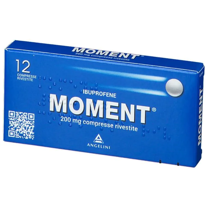 Moment 200 Mg Ibuprofene 12 Compresse Rivestite Moment 200 Mg Ibuprofene 12 Compresse Rivestite
